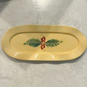 Southern Living at Home Gail Pittman Siena Tidbits Serving Platter 15” Ruffled